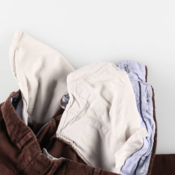 Ralph Lauren POLO by Ralph Lauren Fine European Tailoring Corduroy Pants, Men's W35 (approx.) cotton brown type Vintage Second Hand