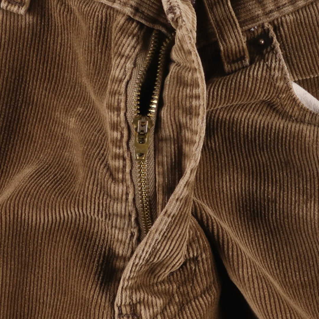 Levi's Relaxed Straight Coupe Relax A Jambe Droite Corduroy Pants, Men's W33 (approx.) unclear beige type brown Vintage Second Hand