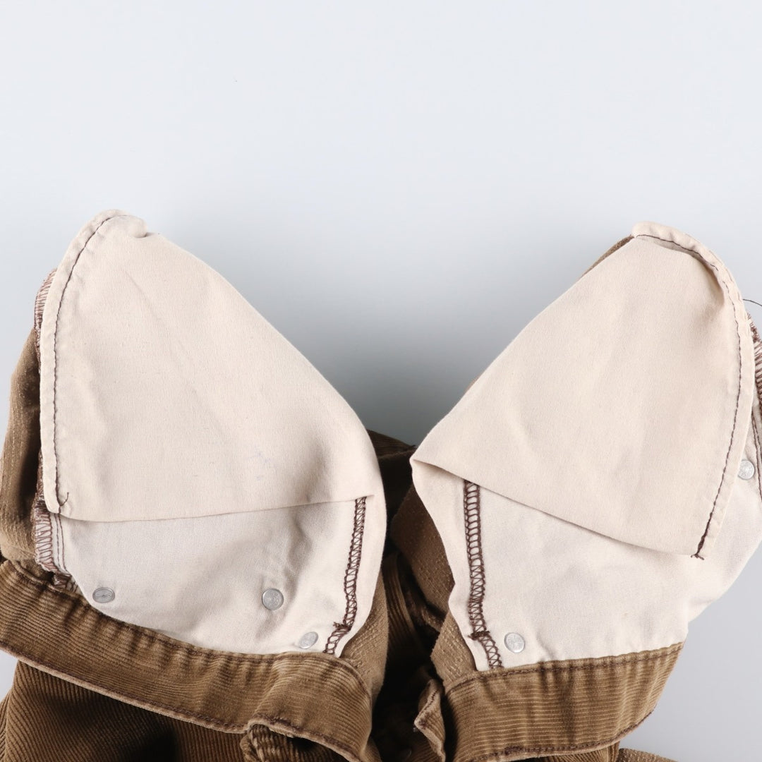 Levi's Relaxed Straight Coupe Relax A Jambe Droite Corduroy Pants, Men's W33 (approx.) unclear beige type brown Vintage Second Hand