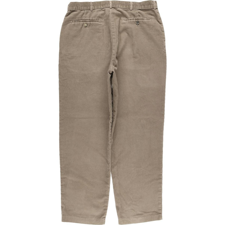Haggar Corduroy Pants for Men, W34 cotton Beige type Vintage Second Hand