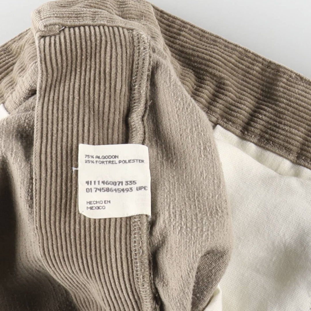 Haggar Corduroy Pants for Men, W34 cotton Beige type Vintage Second Hand
