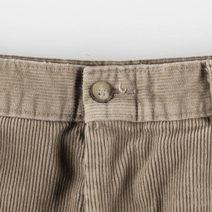 Haggar Corduroy Pants for Men, W34 cotton Beige type Vintage Second Hand