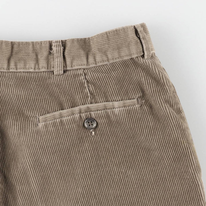 Haggar Corduroy Pants for Men, W34 cotton Beige type Vintage Second Hand