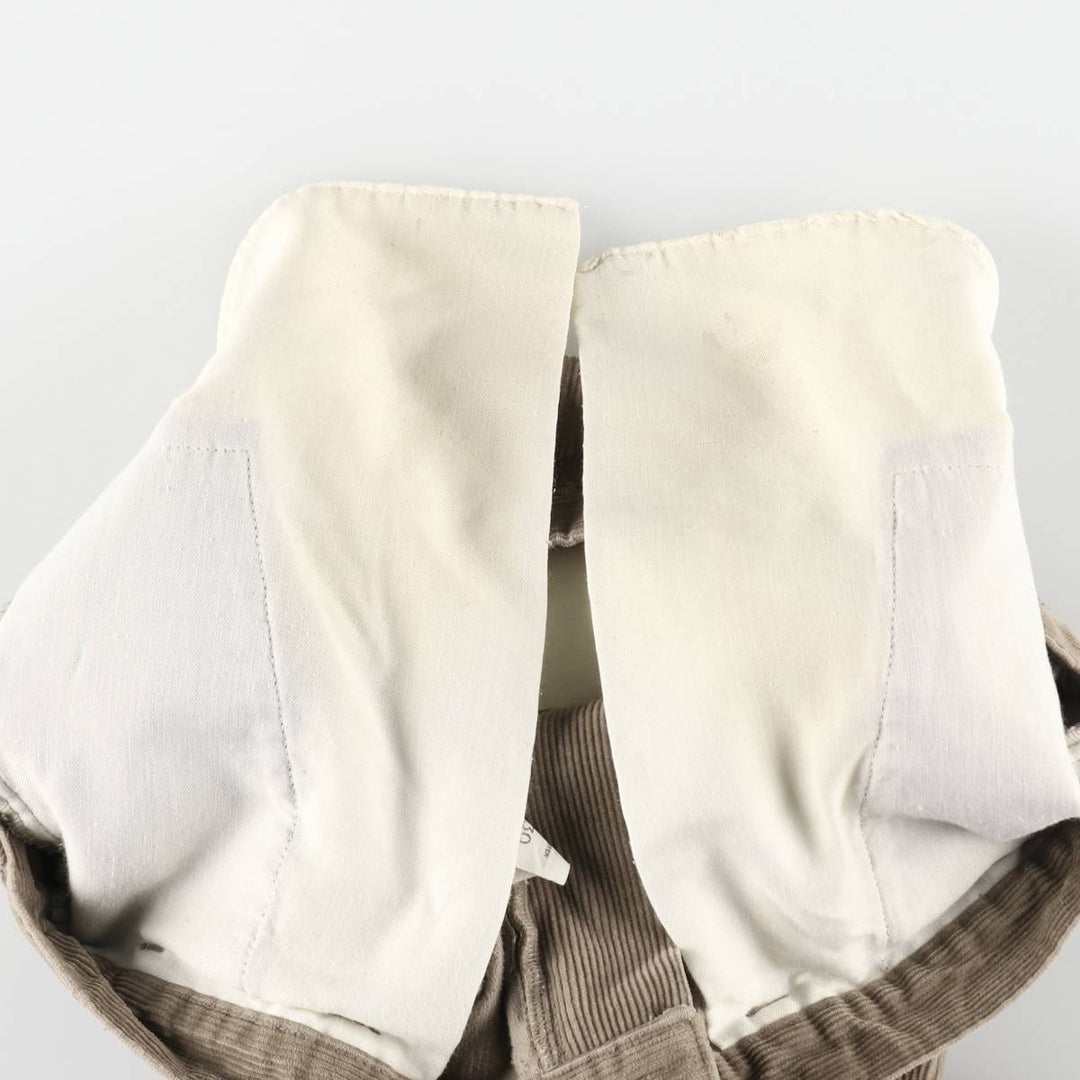 Haggar Corduroy Pants for Men, W34 cotton Beige type Vintage Second Hand