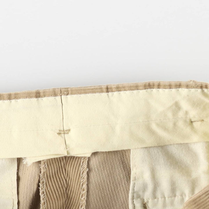 ~90'S Corduroy Pants, Men's W33 (approx.), Vintage unclear Beige type Vintage Second Hand