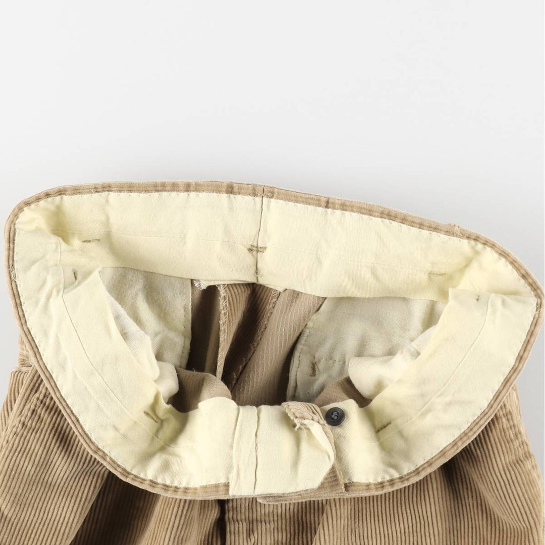 ~90'S Corduroy Pants, Men's W33 (approx.), Vintage unclear Beige type Vintage Second Hand