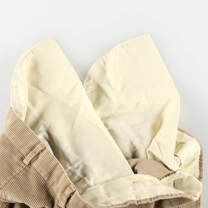 ~90'S Corduroy Pants, Men's W33 (approx.), Vintage unclear Beige type Vintage Second Hand