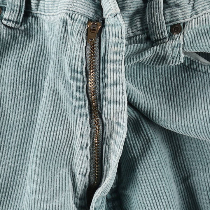 80s-90'S Eddie Bauer Black Tag Corduroy Pants, Men's Size W33 (approx.), Vintage cotton green type Vintage Second Hand