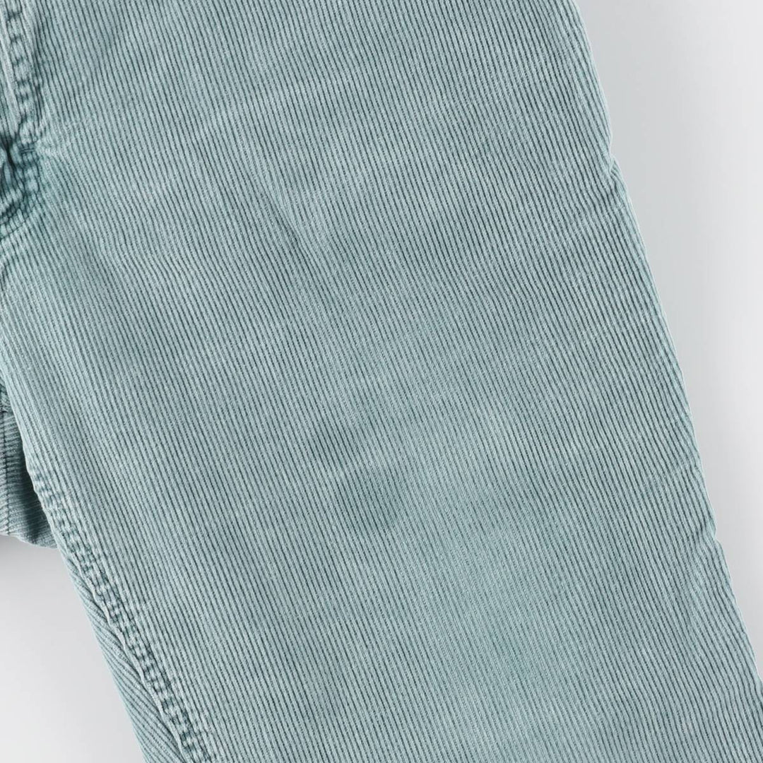 80s-90'S Eddie Bauer Black Tag Corduroy Pants, Men's Size W33 (approx.), Vintage cotton green type Vintage Second Hand