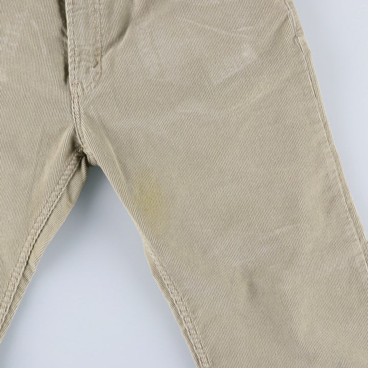 Levi's 559 Relaxed Straight Corduroy Pants, Men's Size W34 (approx.) cotton ivory Vintage Second Hand