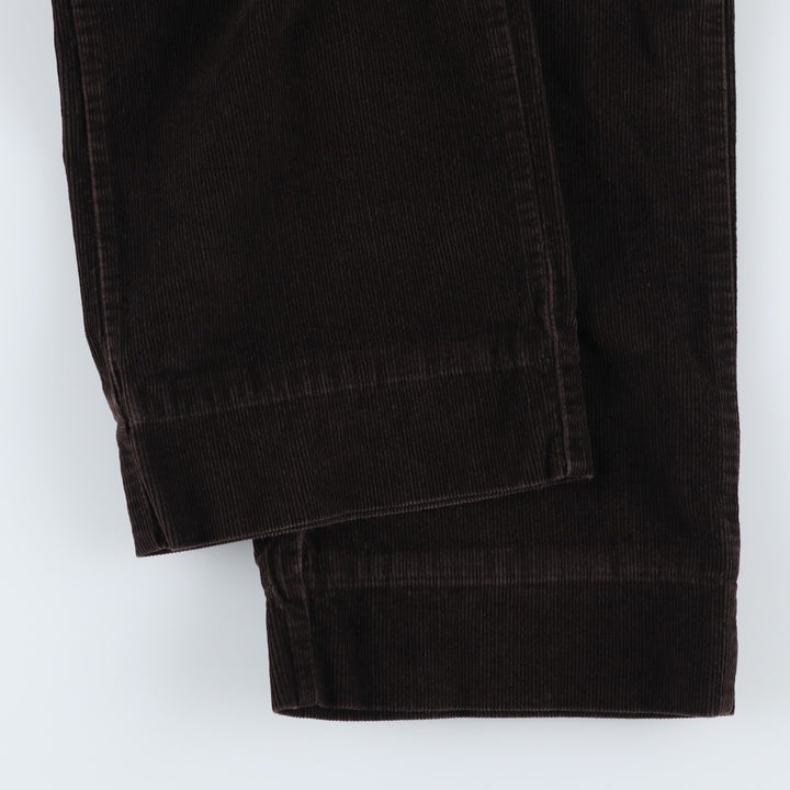 Levi's Levi Strauss Signature Straight Fit Corduroy Pants, Men's W36 (approx.) cotton brown type Vintage Second Hand