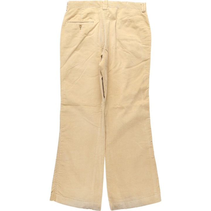Levi's PANATELA WILDFIRE Bootcut Corduroy Pants, Men's W32 (approx.), Vintage unclear Beige type Vintage Second Hand