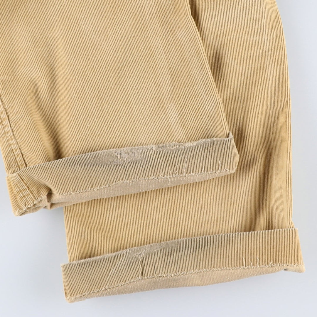 Levi's PANATELA WILDFIRE Bootcut Corduroy Pants, Men's W32 (approx.), Vintage unclear Beige type Vintage Second Hand