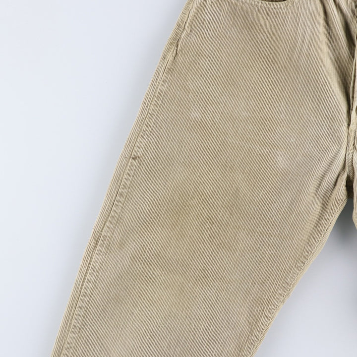 1990'S Levi's 551-6923 Corduroy Pants, Men's Size W31 (approx.), Vintage cotton Beige type Vintage Second Hand