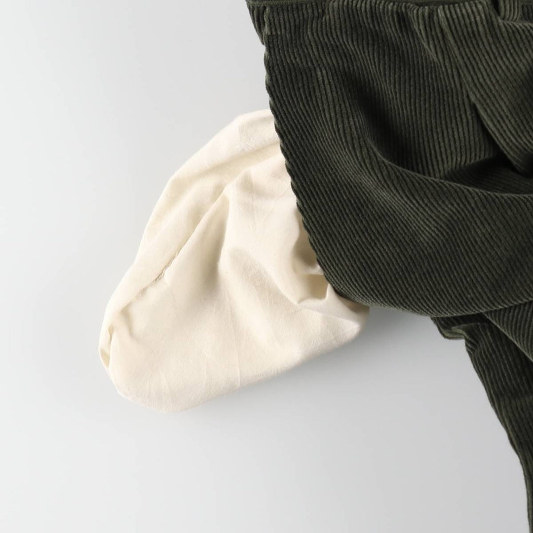 Burberry's BURBERRY LONDON one-tuck corduroy pants, men's size W33 (approx.) cotton green type Vintage Second Hand