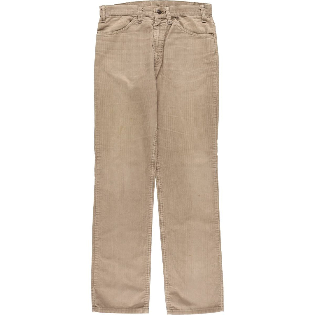 Vintage 70s-80'S Levi's 519-1523 Corduroy Pants, Men's, Size W32 unclear brown type Vintage Second Hand