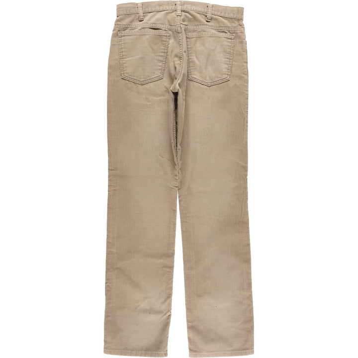 Vintage 70s-80'S Levi's 519-1523 Corduroy Pants, Men's, Size W32 unclear brown type Vintage Second Hand