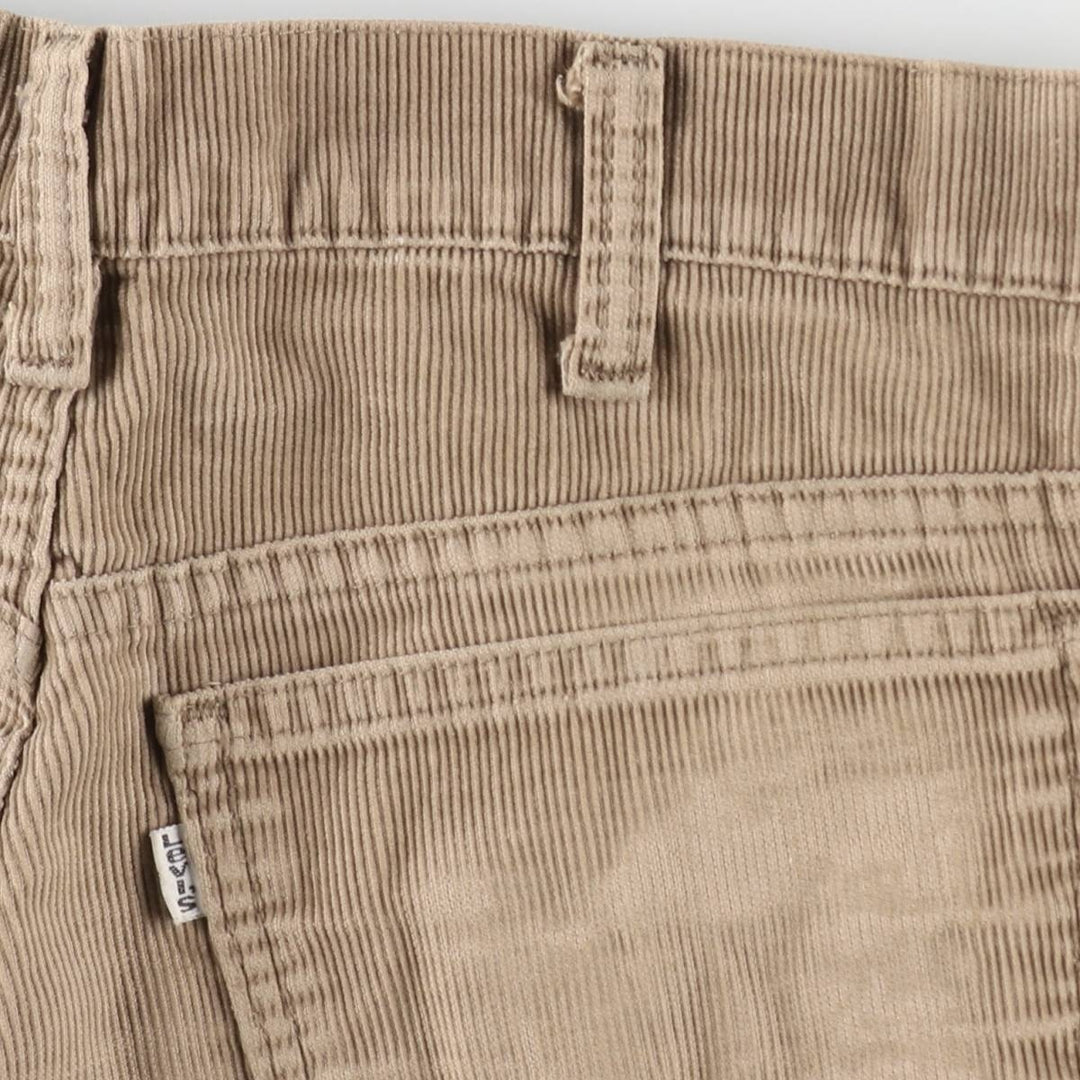 Vintage 70s-80'S Levi's 519-1523 Corduroy Pants, Men's, Size W32 unclear brown type Vintage Second Hand
