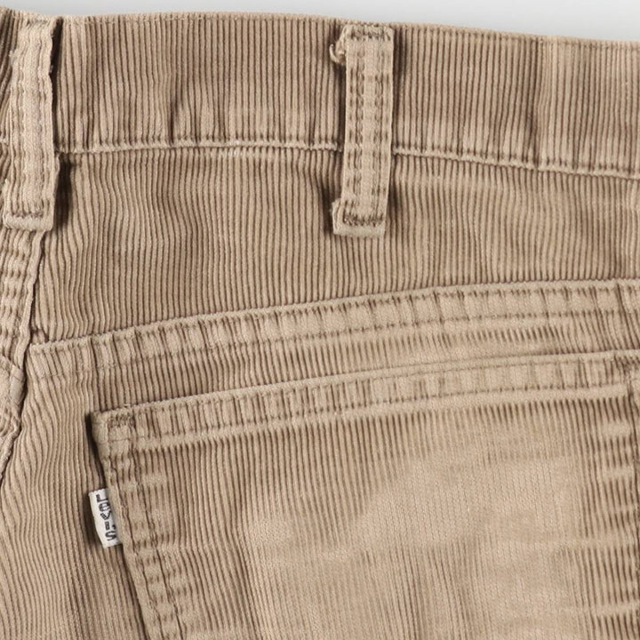 Vintage 70s-80'S Levi's 519-1523 Corduroy Pants, Men's, Size W32 unclear brown type Vintage Second Hand