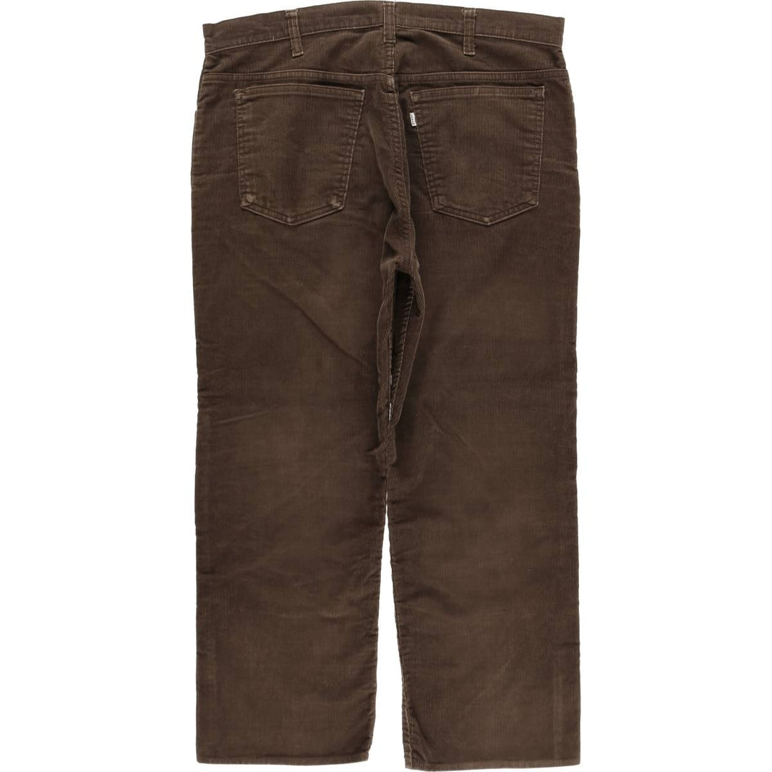 1980'S Levi's 519-1529 Corduroy Pants, Men's Size W36 (approx.), Vintage unclear brown type Vintage Second Hand