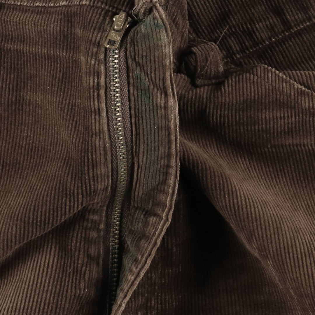 1980'S Levi's 519-1529 Corduroy Pants, Men's Size W36 (approx.), Vintage unclear brown type Vintage Second Hand