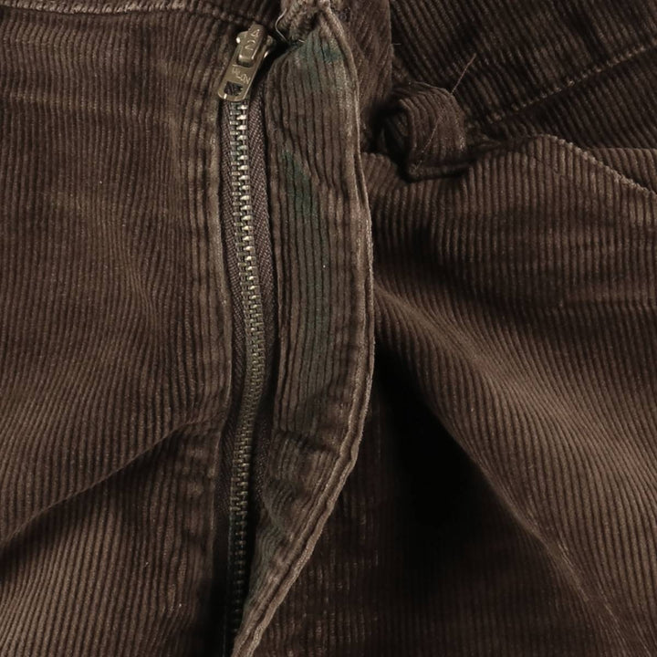 1980'S Levi's 519-1529 Corduroy Pants, Men's Size W36 (approx.), Vintage unclear brown type Vintage Second Hand