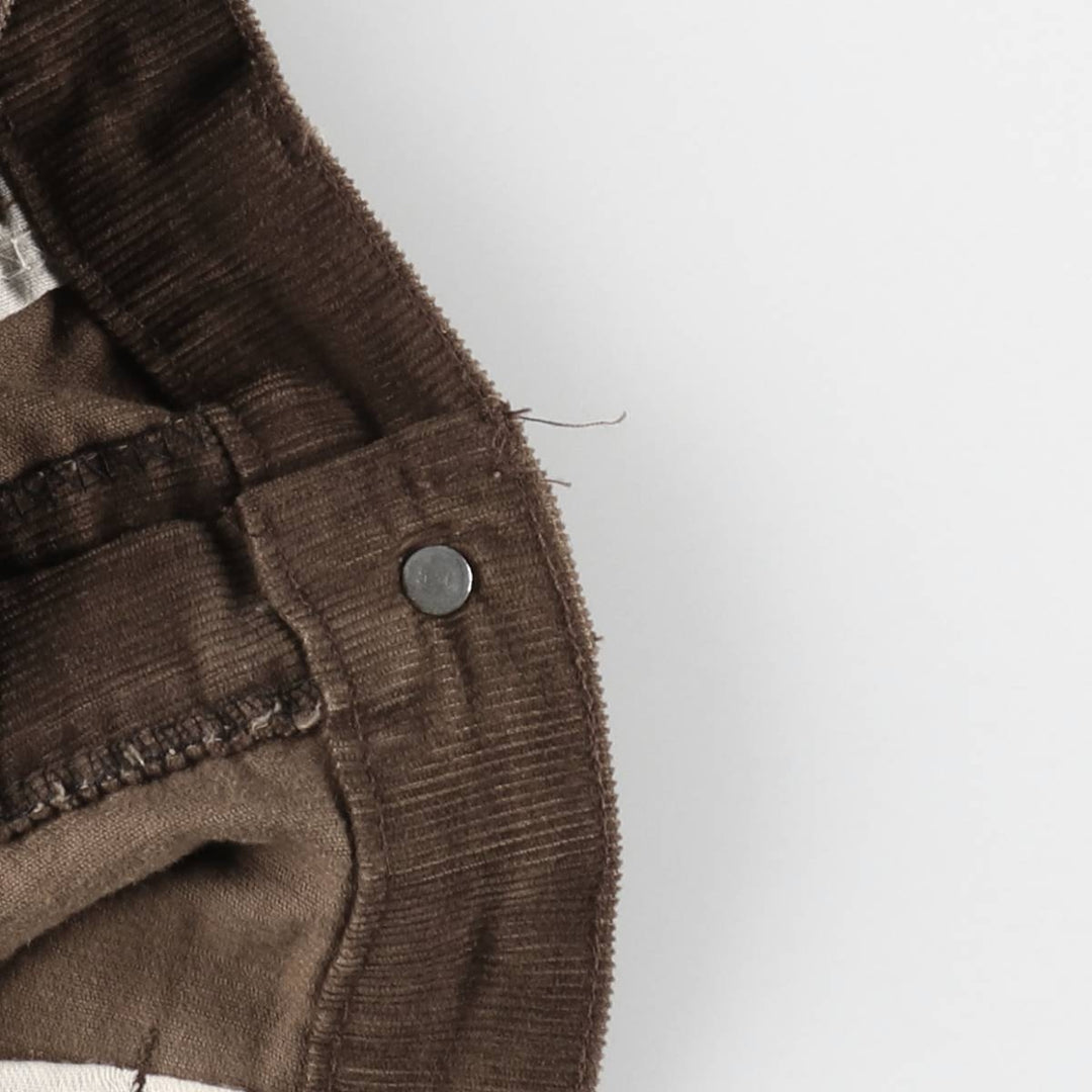 1980'S Levi's 519-1529 Corduroy Pants, Men's Size W36 (approx.), Vintage unclear brown type Vintage Second Hand