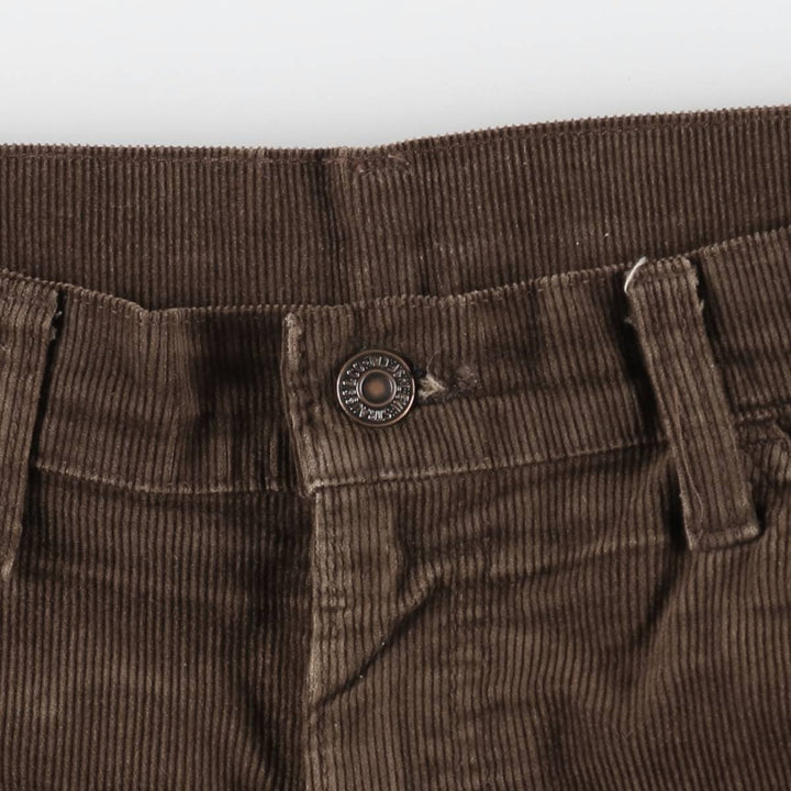 1980'S Levi's 519-1529 Corduroy Pants, Men's Size W36 (approx.), Vintage unclear brown type Vintage Second Hand