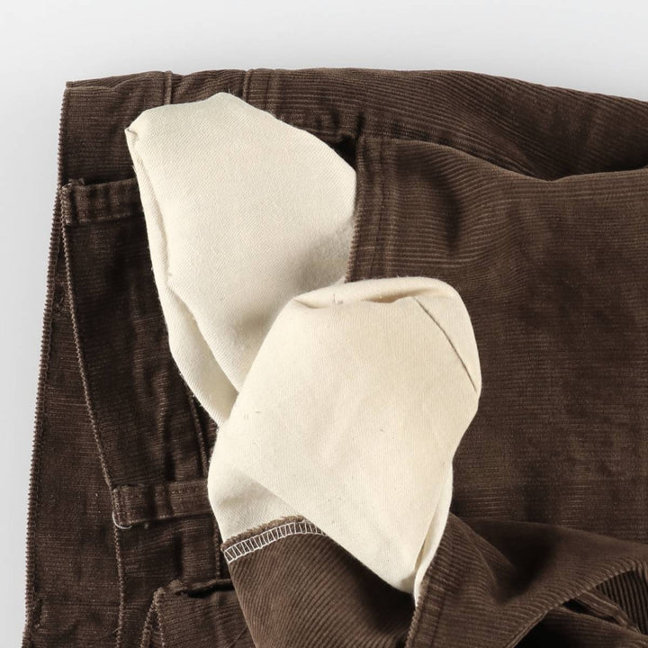 1980'S Levi's 519-1529 Corduroy Pants, Men's Size W36 (approx.), Vintage unclear brown type Vintage Second Hand