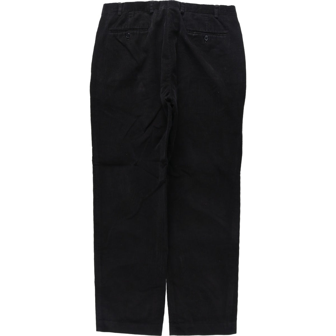 Ralph Lauren LAUREN Lauren Corduroy Pants Men's W36 cotton black type Vintage Second Hand