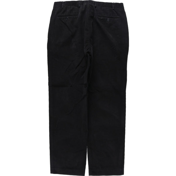 Ralph Lauren LAUREN Lauren Corduroy Pants Men's W36 cotton black type Vintage Second Hand