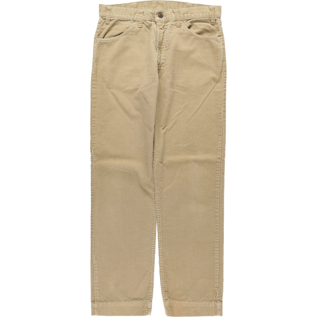 Vintage 70s-80'S Levi's 519-1523 Corduroy Pants, Men's, Size W32 unclear Beige type Vintage Second Hand