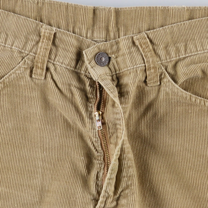 Vintage 70s-80'S Levi's 519-1523 Corduroy Pants, Men's, Size W32 unclear Beige type Vintage Second Hand