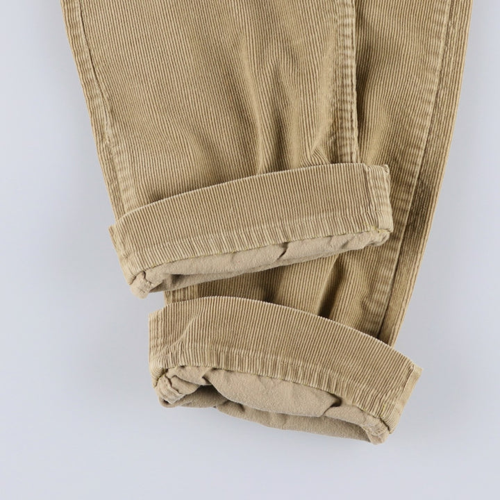 Vintage 70s-80'S Levi's 519-1523 Corduroy Pants, Men's, Size W32 unclear Beige type Vintage Second Hand