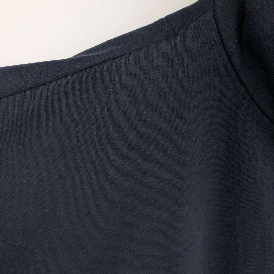 1980'S Hanes Full-Zip Sweatshirt, Men's Size XL (approx.), Vintage unclear navy blue type Vintage Second Hand