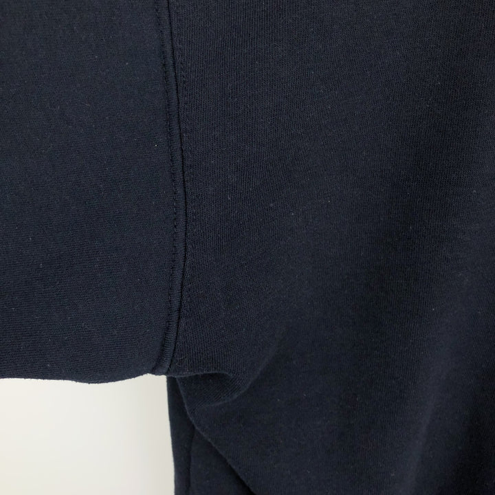 1980'S Hanes Full-Zip Sweatshirt, Men's Size XL (approx.), Vintage unclear navy blue type Vintage Second Hand