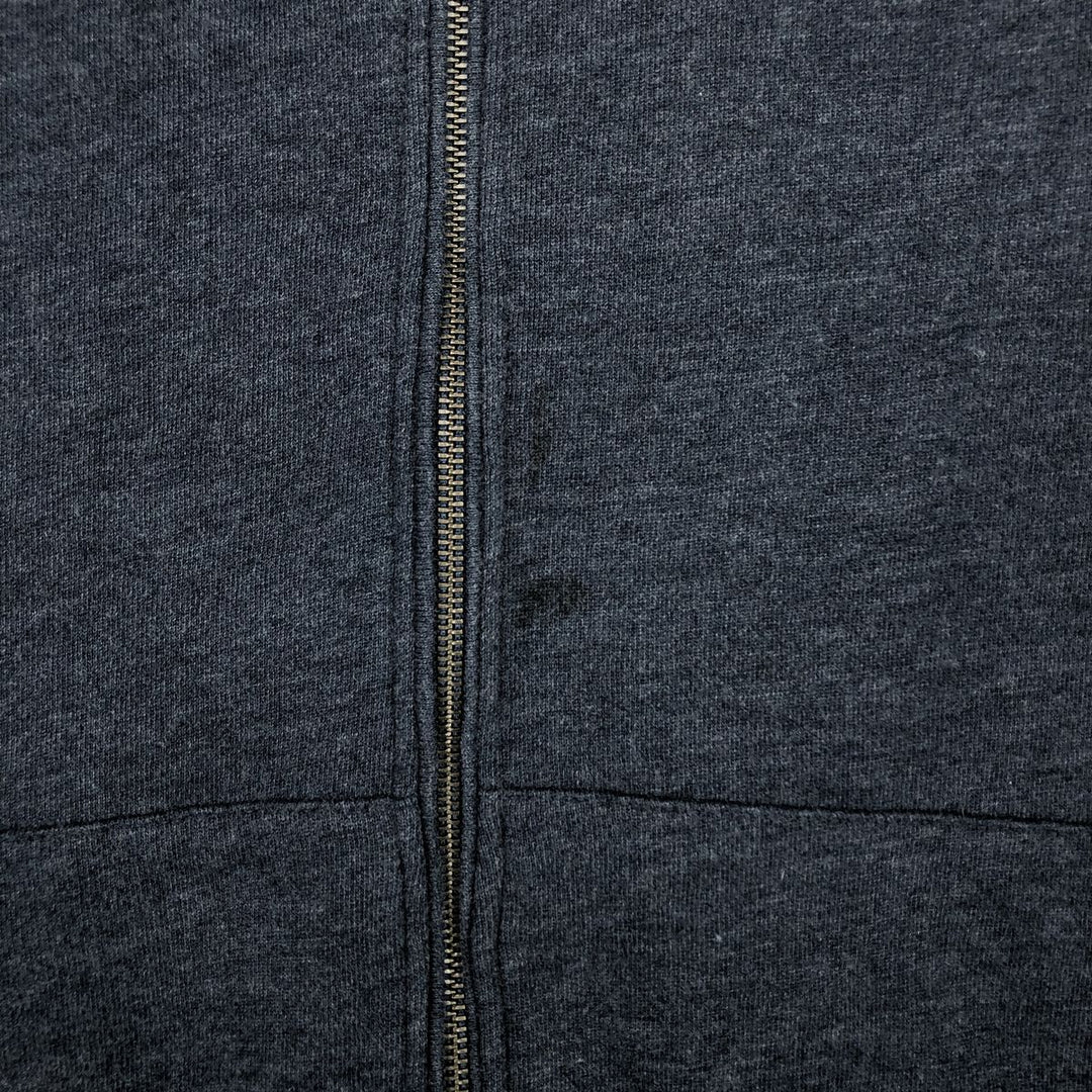 90s-00'S Vintage Calvin Klein Full-Zip Sweatshirt, Men's Size XL cotton gray type Vintage Second Hand