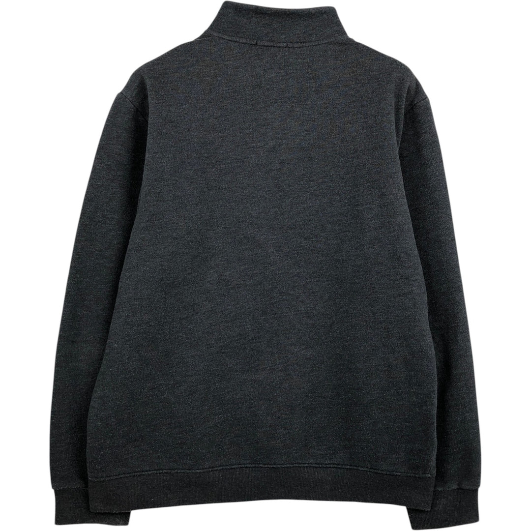 Vintage 90s-00'S Calvin Klein full-zip sweatshirt, size L, men's cotton Charcoal Vintage Second Hand