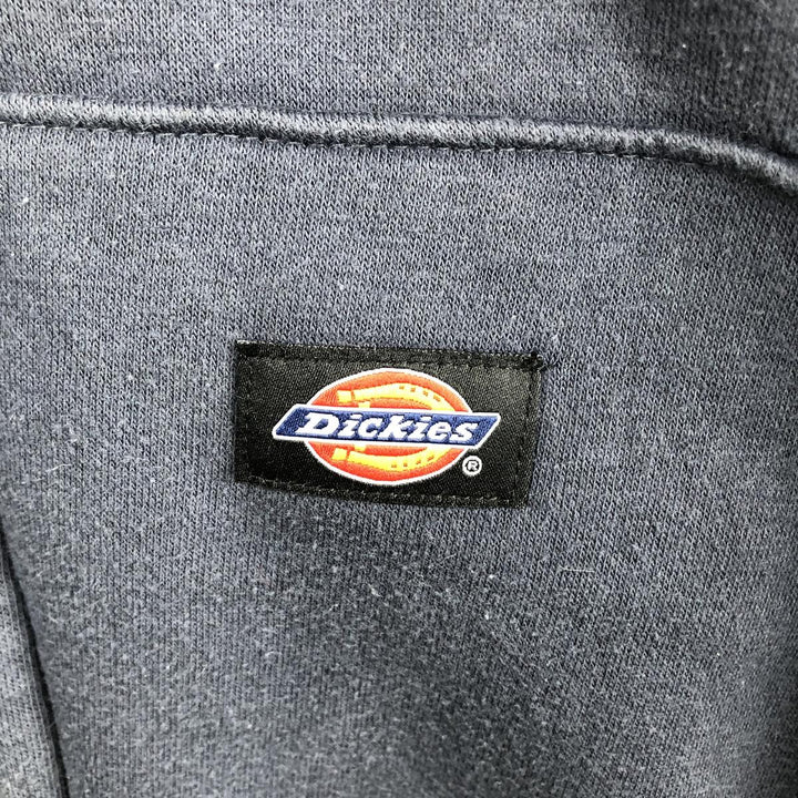 Dickies Sweat Full Zip Hoodie Men's XL cotton navy blue type Vintage Second Hand