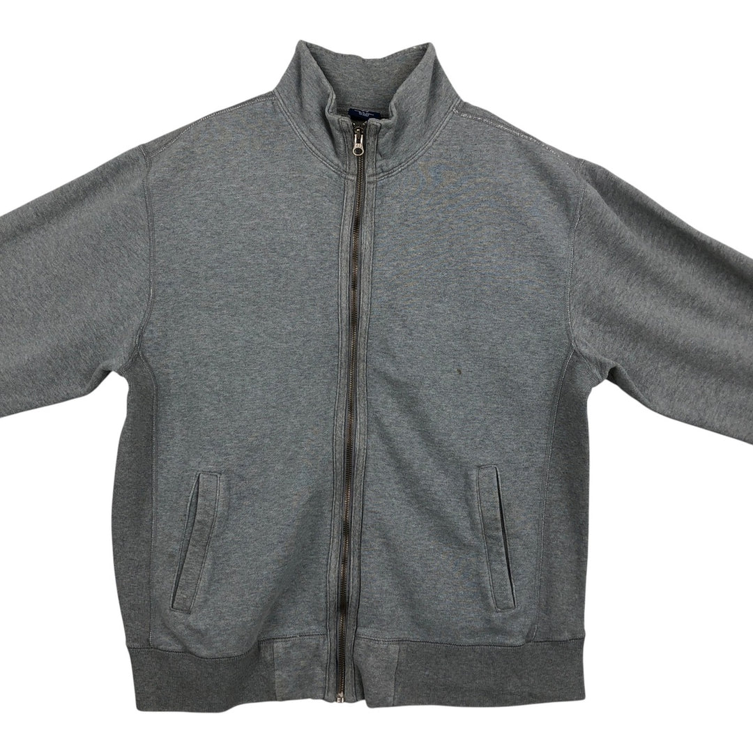 GAP Sweat Full Zip Hoodie, Men's Size M cotton gray type Vintage Second Hand
