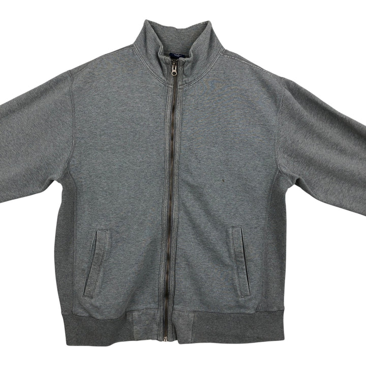 GAP Sweat Full Zip Hoodie, Men's Size M cotton gray type Vintage Second Hand