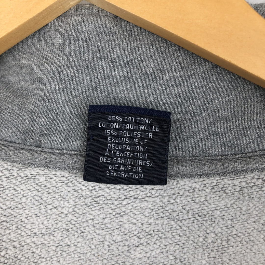 GAP Sweat Full Zip Hoodie, Men's Size M cotton gray type Vintage Second Hand