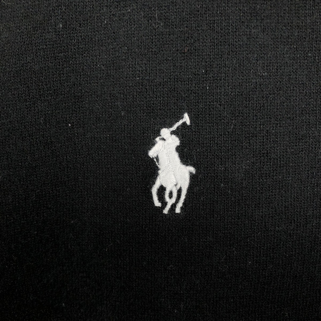 Ralph Lauren POLO RALPH LAUREN Sweat Full Zip Hoodie Men's XL cotton black type Vintage Second Hand