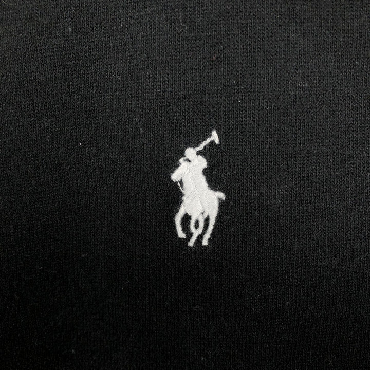 Ralph Lauren POLO RALPH LAUREN Sweat Full Zip Hoodie Men's XL cotton black type Vintage Second Hand