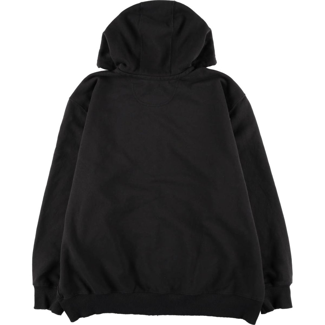 Carhartt Loose Fit Full-Zip Hoodie, Men's XXL cotton black type Vintage Second Hand