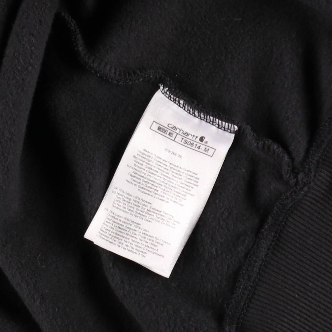 Carhartt Loose Fit Full-Zip Hoodie, Men's XXL cotton black type Vintage Second Hand