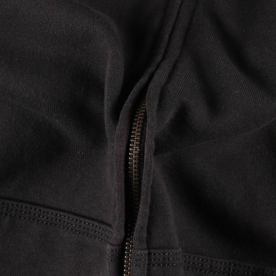 Carhartt Loose Fit Full-Zip Hoodie, Men's XXL cotton black type Vintage Second Hand