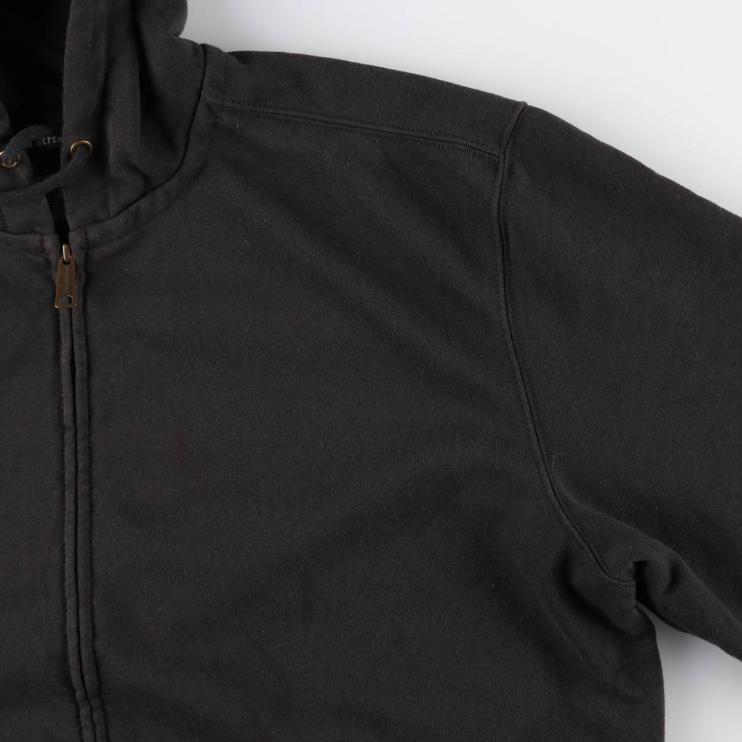 Carhartt Loose Fit Full-Zip Hoodie, Men's XXL cotton black type Vintage Second Hand