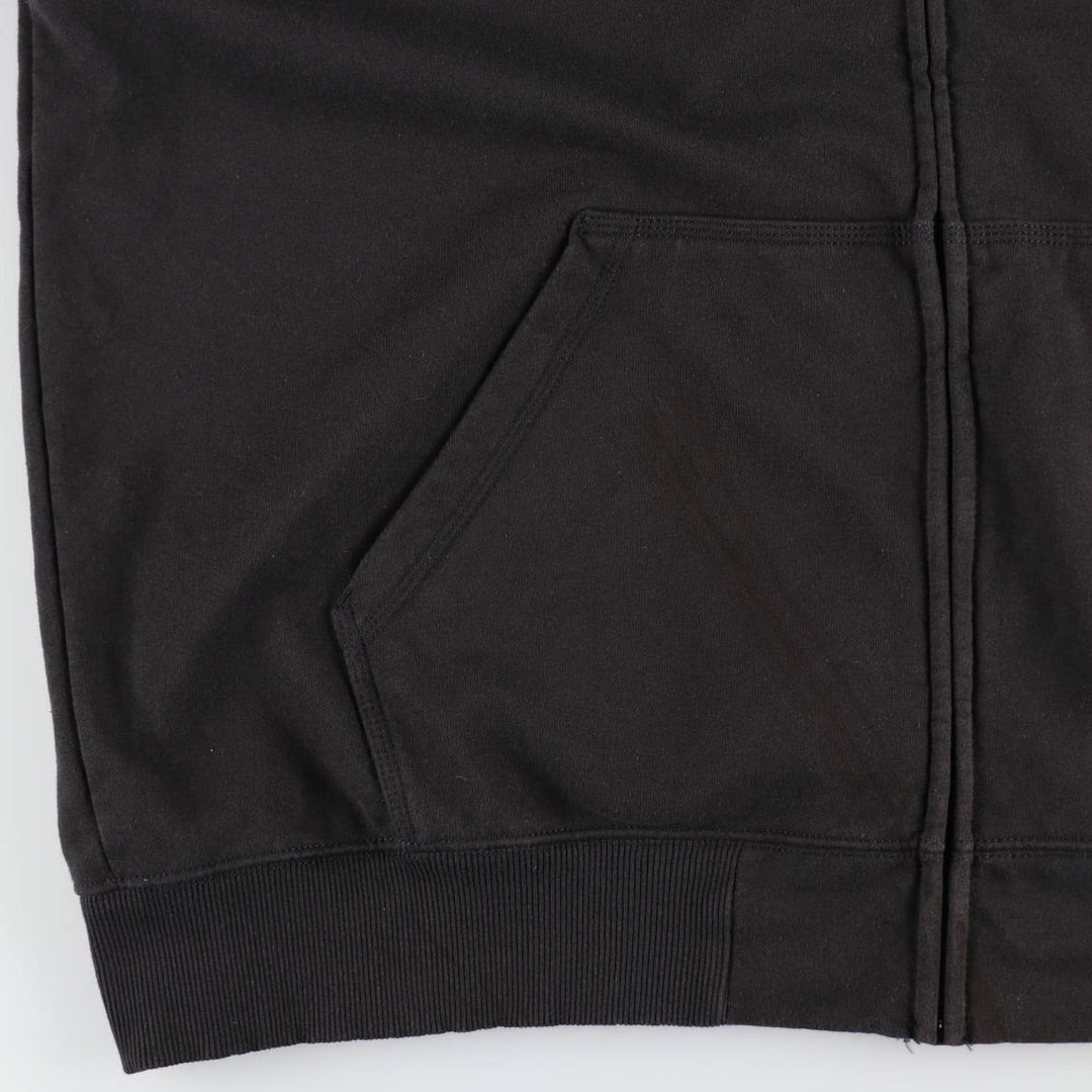 Carhartt Loose Fit Full-Zip Hoodie, Men's XXL cotton black type Vintage Second Hand
