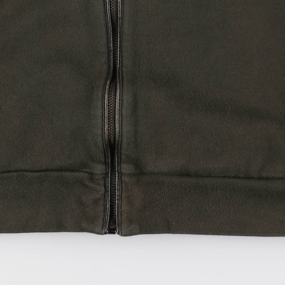Ralph Lauren POLO RALPH LAUREN full-zip sweatshirt, men's size XL cotton Khaki type Vintage Second Hand